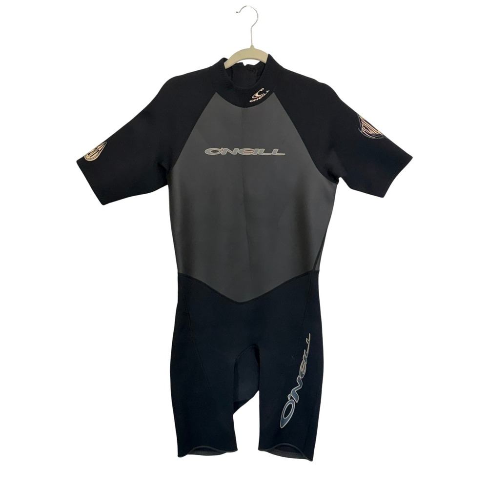O'Neill Black Mens Shortie 2.1 MM Reactor Wetsuit, XL